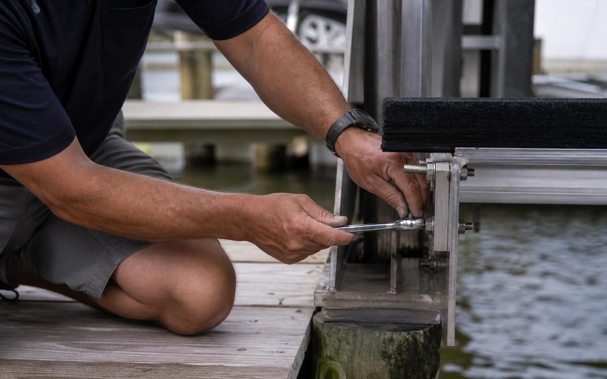 Boat lift maintenance contractor